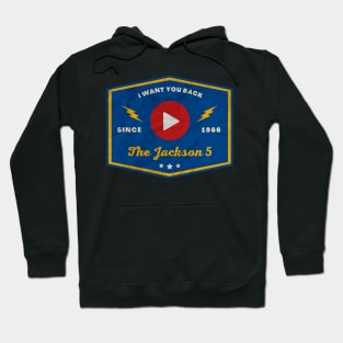 The Jackson 5 // Play Button Hoodie